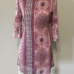 Pink Floral Women's Top